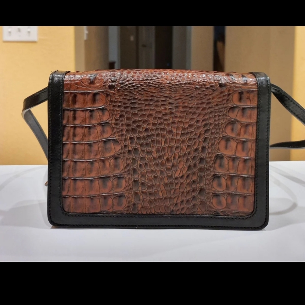Brahmin two way clutch shoulder bag